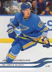 Карточка Jake Neighbours/Джейк Нейборс (St. Louis Blues/Сент-Луис Блюз) НХЛ NHL