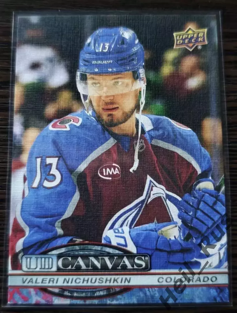 Карточка Валерий Ничушкин Colorado Avalanche/Колорадо, ЦСКА, Трактор НХЛ/NHL КХЛ