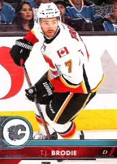 Хоккей Карточка T.J. Brodie/Ти Джей Броди Calgary Flames/Калгари Флэймз НХЛ/NHL