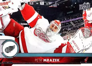 Карточка Petr Mrazek / Петр Мразек (Detroit Red Wings/Детройт Ред Уингз) НХЛ/NHL