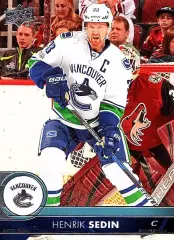 Карточка Henrik Sedin / Хенрик Седин (Vancouver Canucks/Ванкувер Кэнакс) НХЛ/NHL