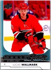 Хоккей. Карточка Лукас Валльмарк Carolina Hurricanes/Каролина, ЦСКА НХЛ/NHL/КХЛ