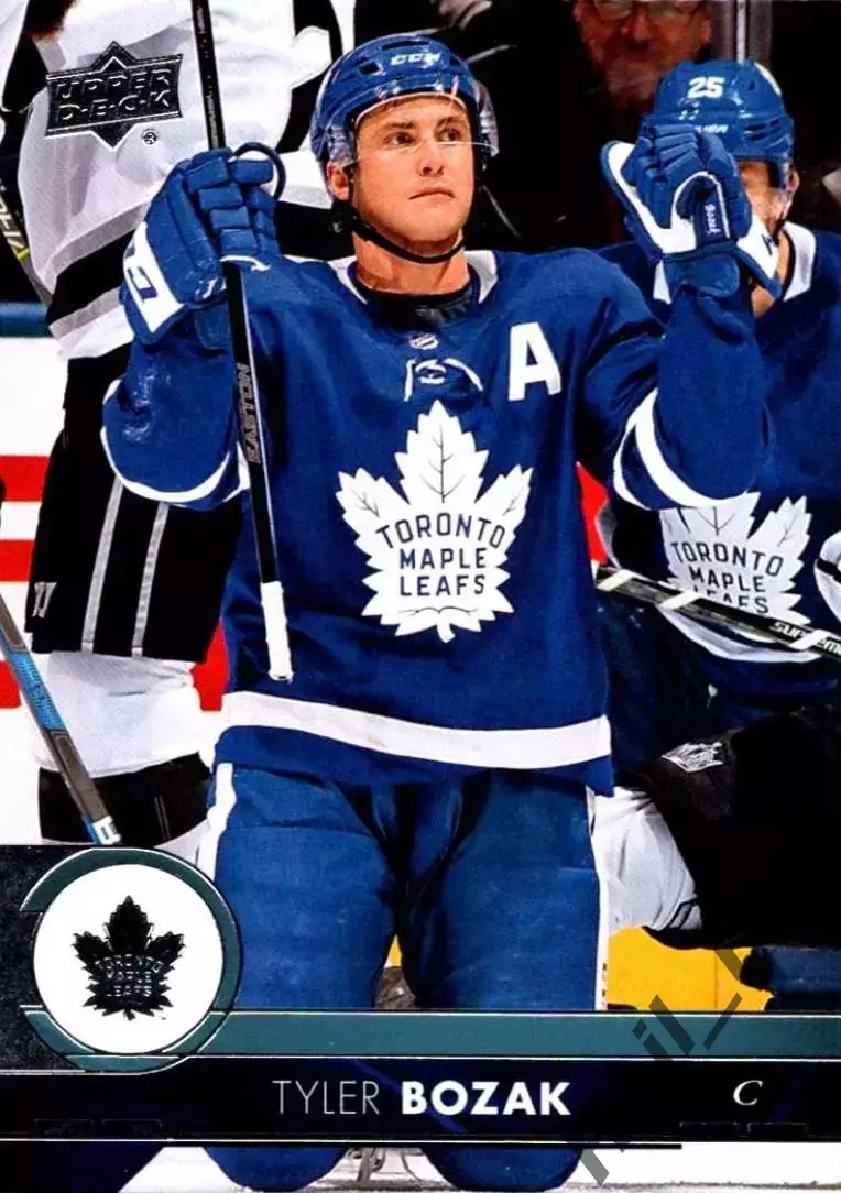 Карточка Tyler Bozak/Тайлер Бозак Toronto Maple Leafs/Торонто Мейпл Лифс НХЛ/NHL