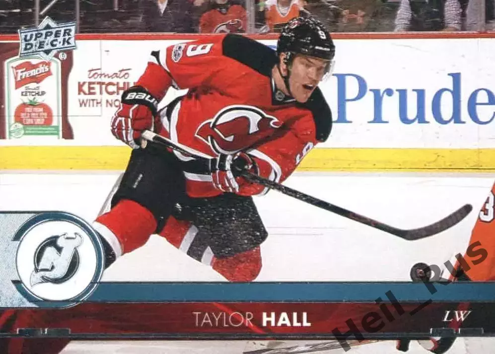 Карточка Taylor Hall/Тэйлор Холл (New Jersey Devils/Нью-Джерси Девилз) НХЛ/NHL