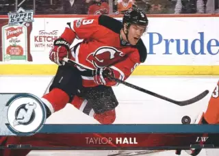 Карточка Taylor Hall/Тэйлор Холл (New Jersey Devils/Нью-Джерси Девилз) НХЛ/NHL