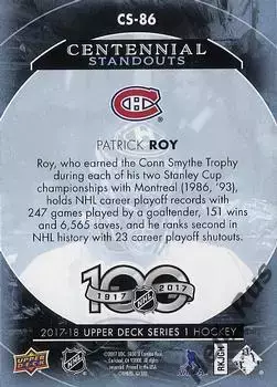 Карточка Patrick Roy/Патрик Руа (Montreal Canadiens/Монреаль Канадиенс) НХЛ; NHL 1