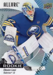 Хоккей. Карточка Devon Levi/Девон Леви (Buffalo Sabres/Баффало Сейбрз) НХЛ/NHL