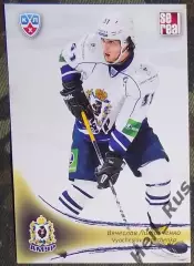 Хоккей. Карточка Вячеслав Литовченко (Амур Хабаровск) КХЛ/KHL 2013/14 SeReal