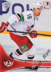 Хоккей. Карточка Сами Леписте (Автомобилист Екатеринбург) КХЛ/KHL 2013/14 SeReal