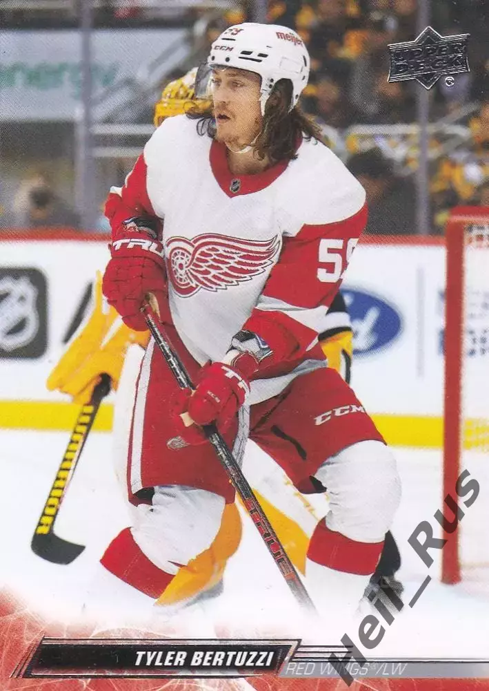 Хоккей. Карточка Тайлер Бертуцци (Detroit Red Wings/Детройт Ред Уингз) НХЛ/NHL