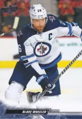 Хоккей. Карточка Blake Wheeler/Блейк Уилер Winnipeg Jets/Виннипег Джетс НХЛ, NHL