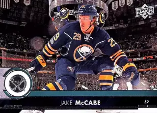 Хоккей. Карточка Jake McCabe/Джейк Маккейб Buffalo Sabres/Баффало Сейбрз НХЛ/NHL