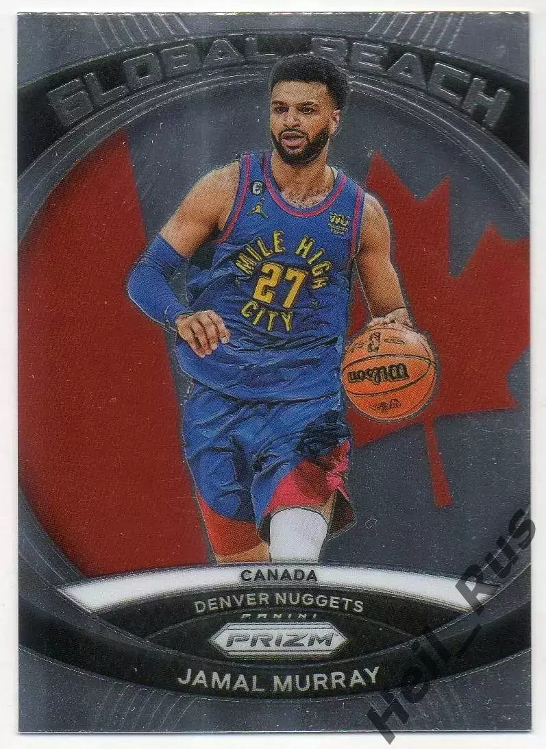 Баскетбол. Карточка Jamal Murray/Джамал Мюррей (Канада, Денвер Наггетс) NBA/НБА