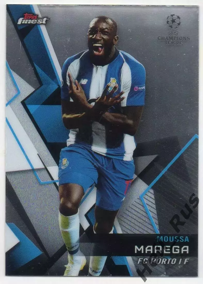 Футбол. Карточка Moussa Marega/Мусса Марега (Порту) Лига Чемпионов 2018-19 TOPPS