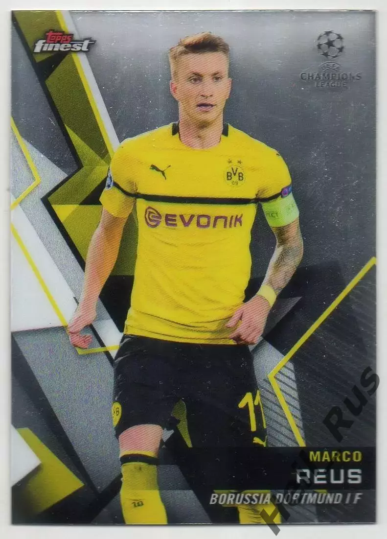 Футбол Карточка Marco Reus/Марко Ройс (Боруссия Дортмунд) Лига Чемпионов 2018-19
