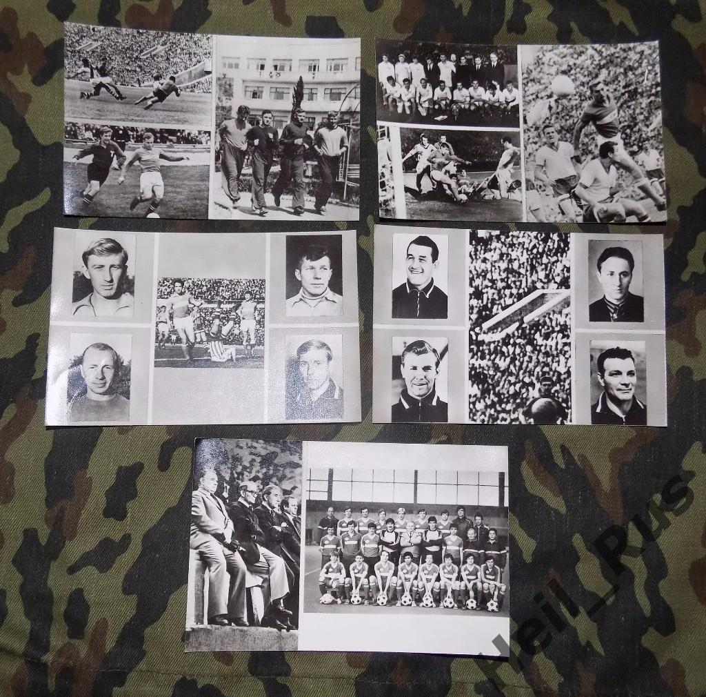 Футбол. СПАРТАК. Странички истории советского футбола, комплект 14 фотооткрыток 4