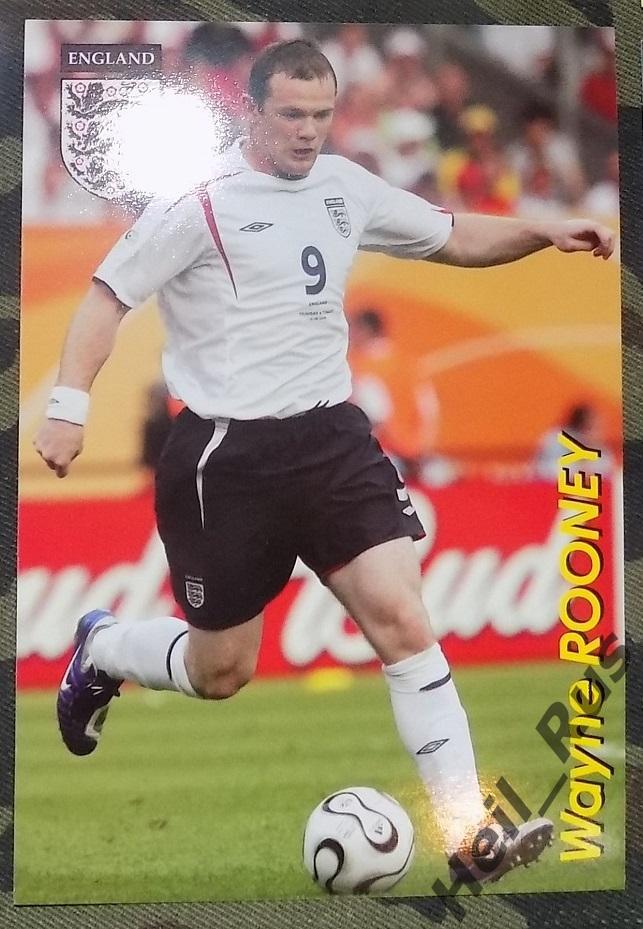 Футбол. Открытка/карточка Wayne Rooney/Уэйн Руни (Англия)