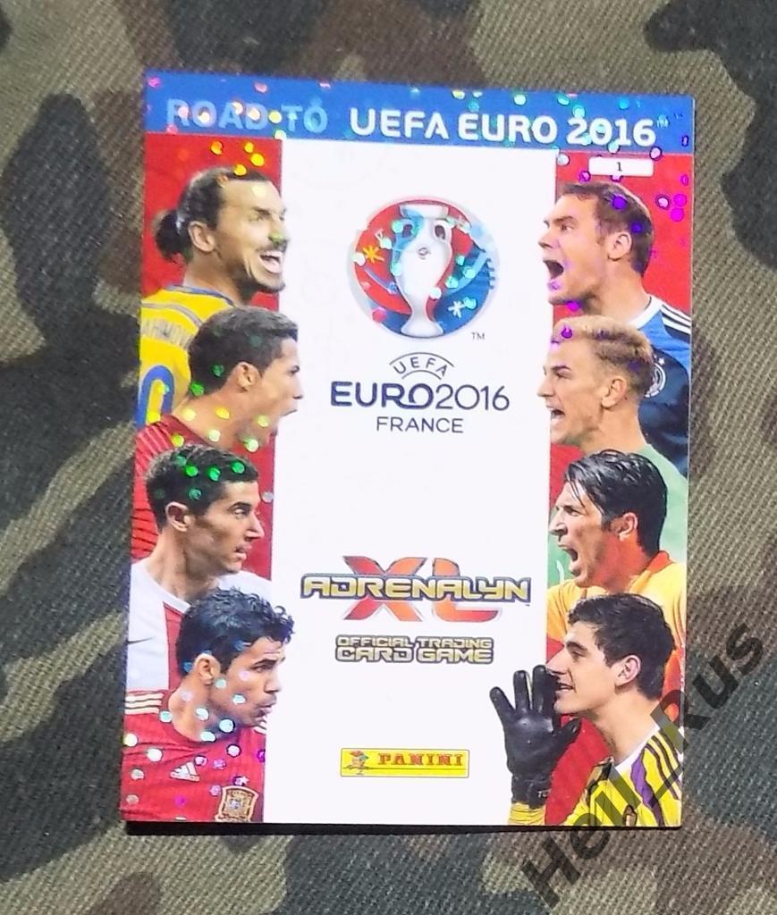 Футбол. Panini/Панини. Карточка Дорога на Евро/Euro 2016