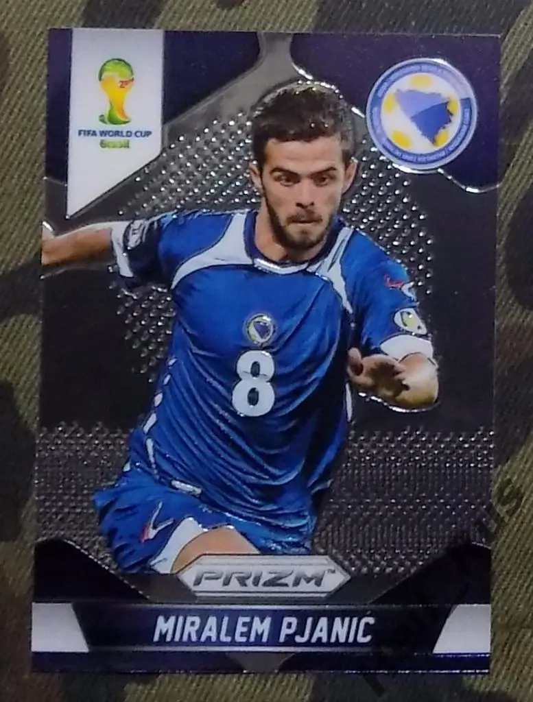 Футбол. PANINI/ПАНИНИ. Чемпионат Мира 2014 карточка Pjanic/Пьянич (Bosnia)