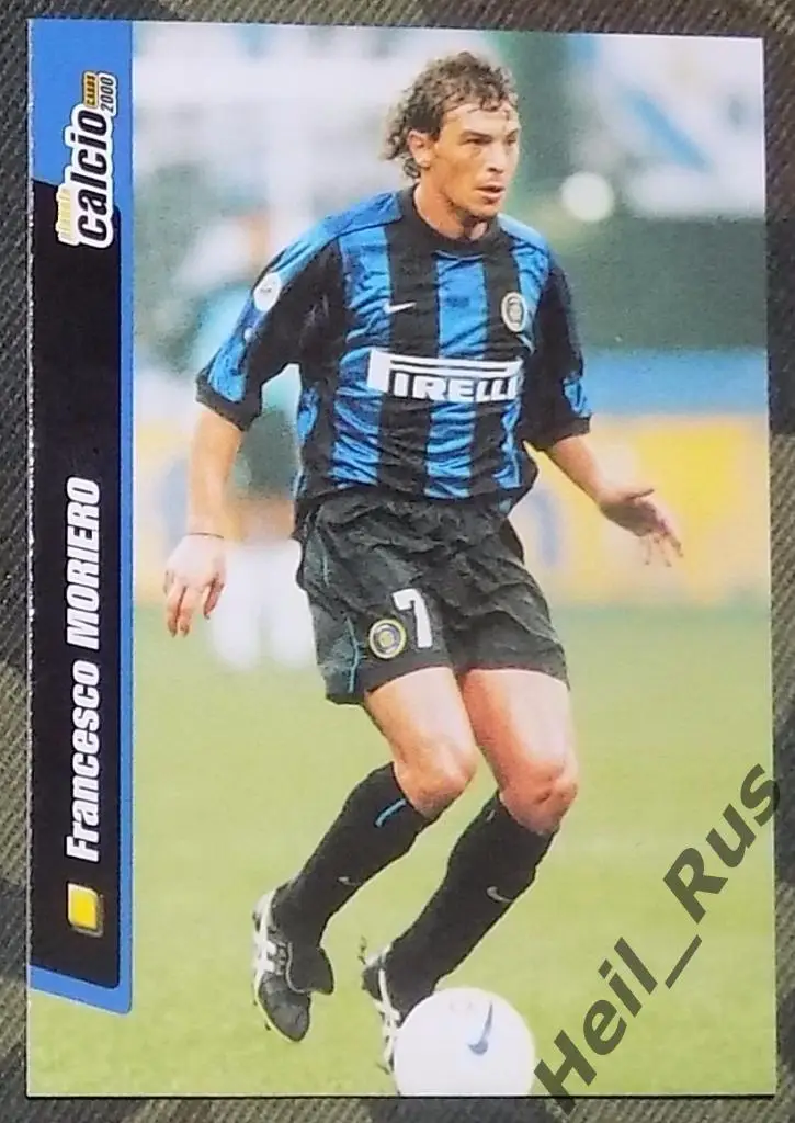 Футбол. Карточка Francesco Moriero/Франческо Морьеро (Интернационале/Inter)