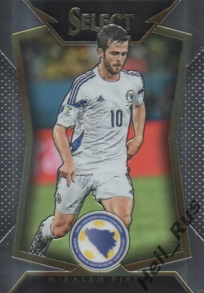Футбол Карточка Миралем Пьянич (Босния и Герцеговина, Рома, Ювентус) Panini 2015
