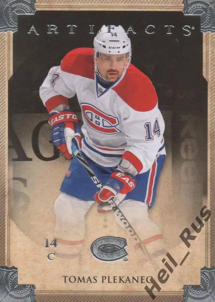 Хоккей. Карточка Томаш Плеканец (Montreal Canadiens/Монреаль Канадиенс) НХЛ/NHL