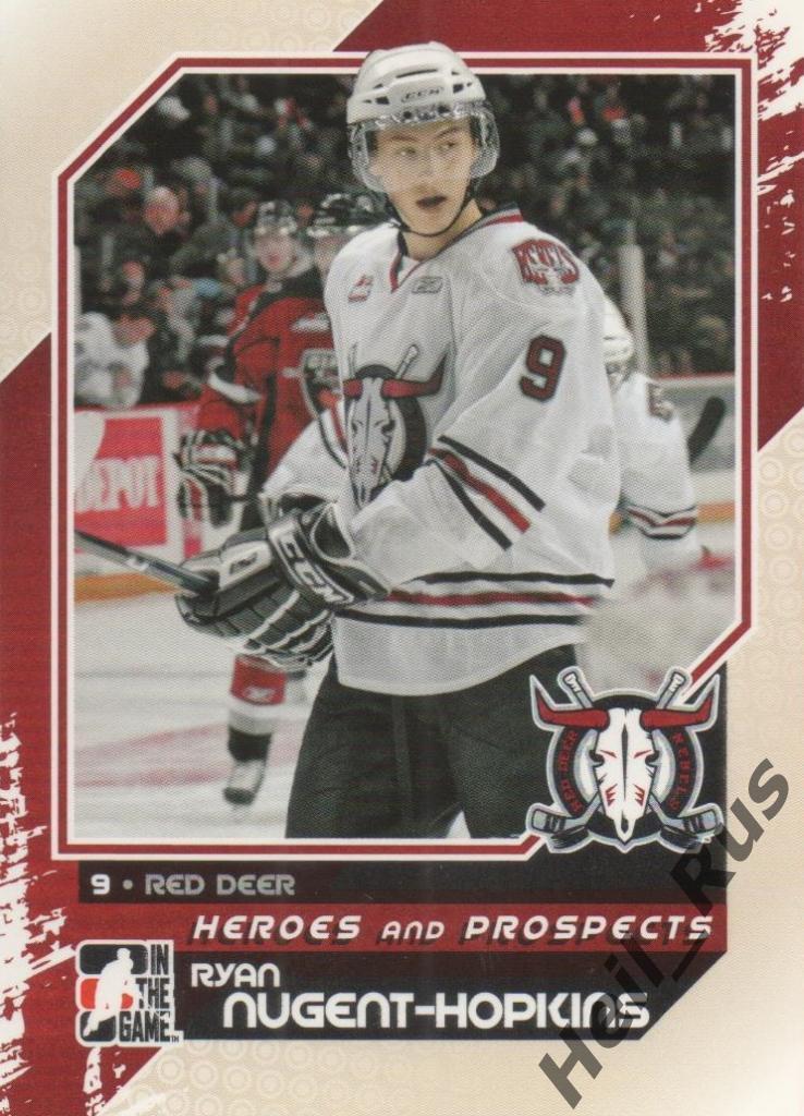 Хоккей. Карточка Ryan Nugent-Hopkins/Райан Нюджент-Хопкинс (Red Deer) НХЛ/NHL