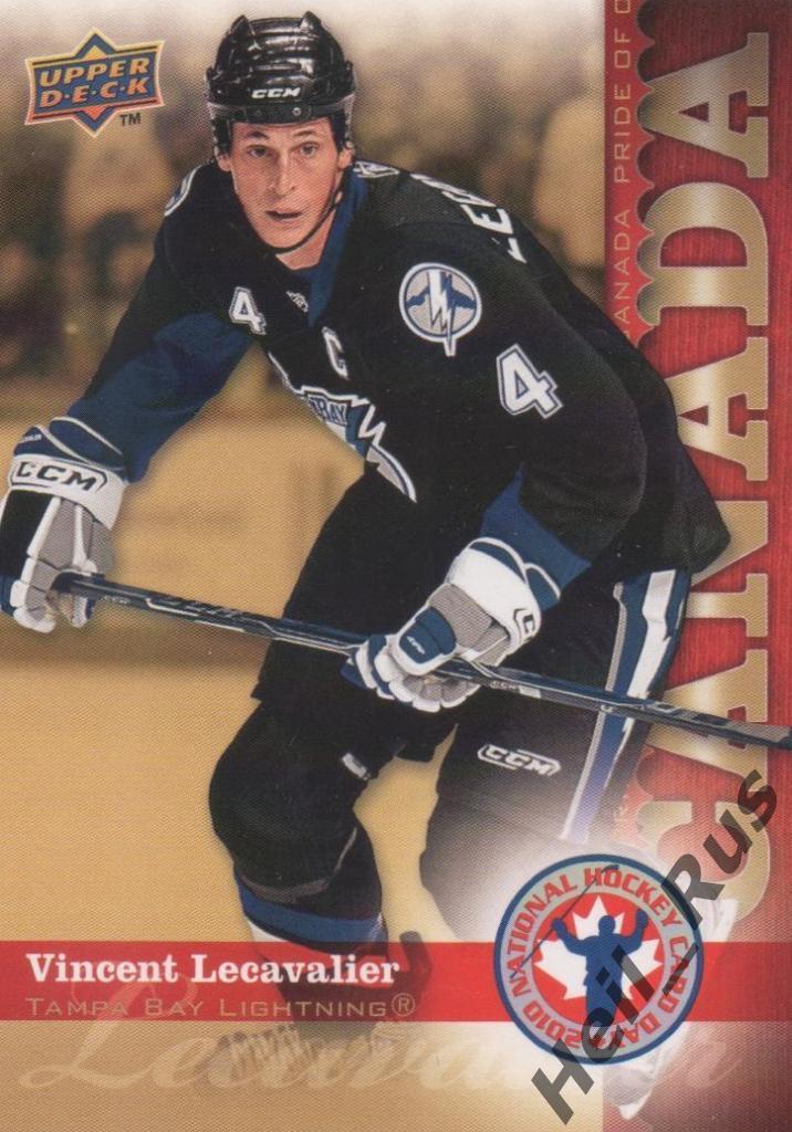 Хоккей Карточка Vincent Lecavalier/Венсан Лекавалье (Tampa Bay Lightning НХЛ/NHL