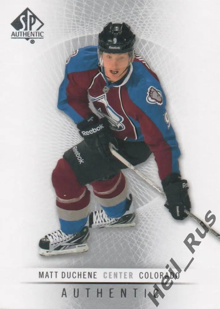 Хоккей. Карточка Matt Duchene/Мэтт Дюшен (Colorado Avalanche/Колорадо) НХЛ/NHL