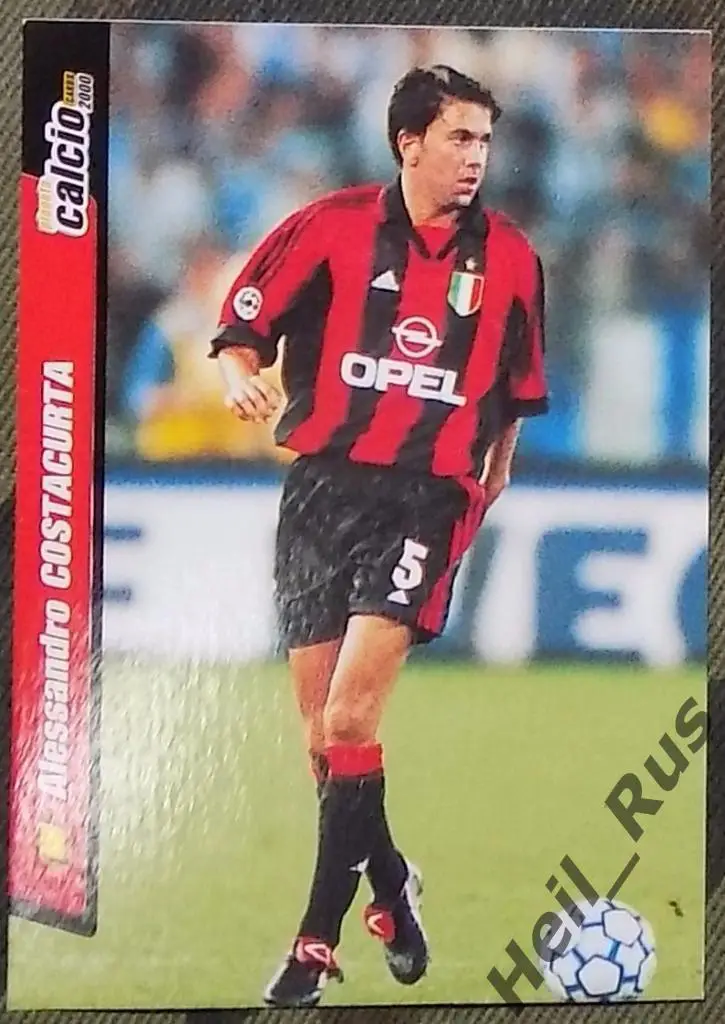 Футбол. Карточка Alessandro Costacurta/Алессандро Костакурта (Милан/Milan)