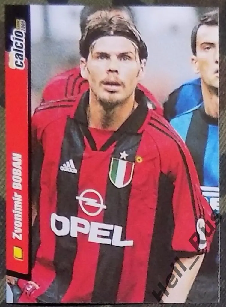 Футбол. Карточка Zvonimir Boban/Звонимир Бобан (Милан/Milan)
