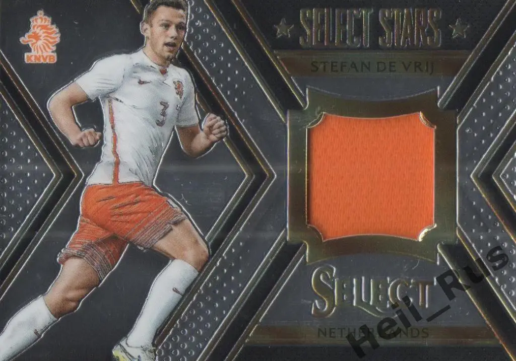 Футбол. Карточка Stefan de Vrij/Стефан де Врей (Нидерланды, Лацио, Интер) Panini