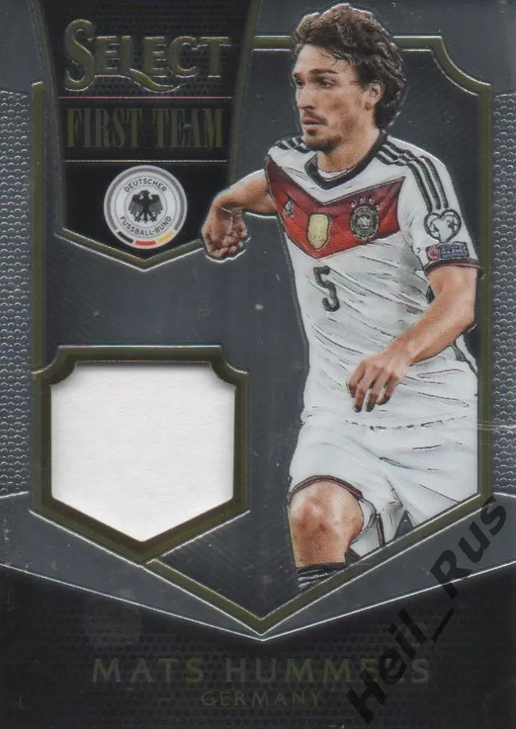 Футбол. Карточка Mats Hummels/Матс Хуммельс (Германия, Бавария, Боруссия) Panini