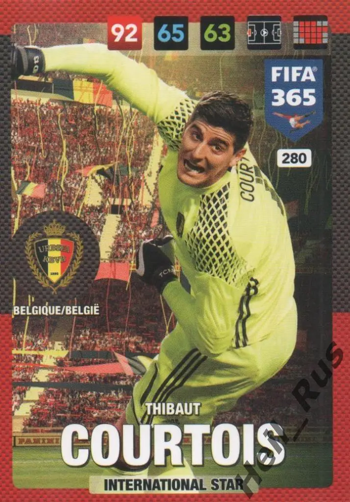 Футбол. Карточка Courtois / Тибо Куртуа (Бельгия, Челси, Реал, Атлетико Мадрид)