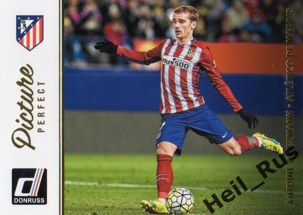 Футбол. Карточка Antoine Griezmann/Антуан Гризманн (Атлетико Мадрид) Panini 2016