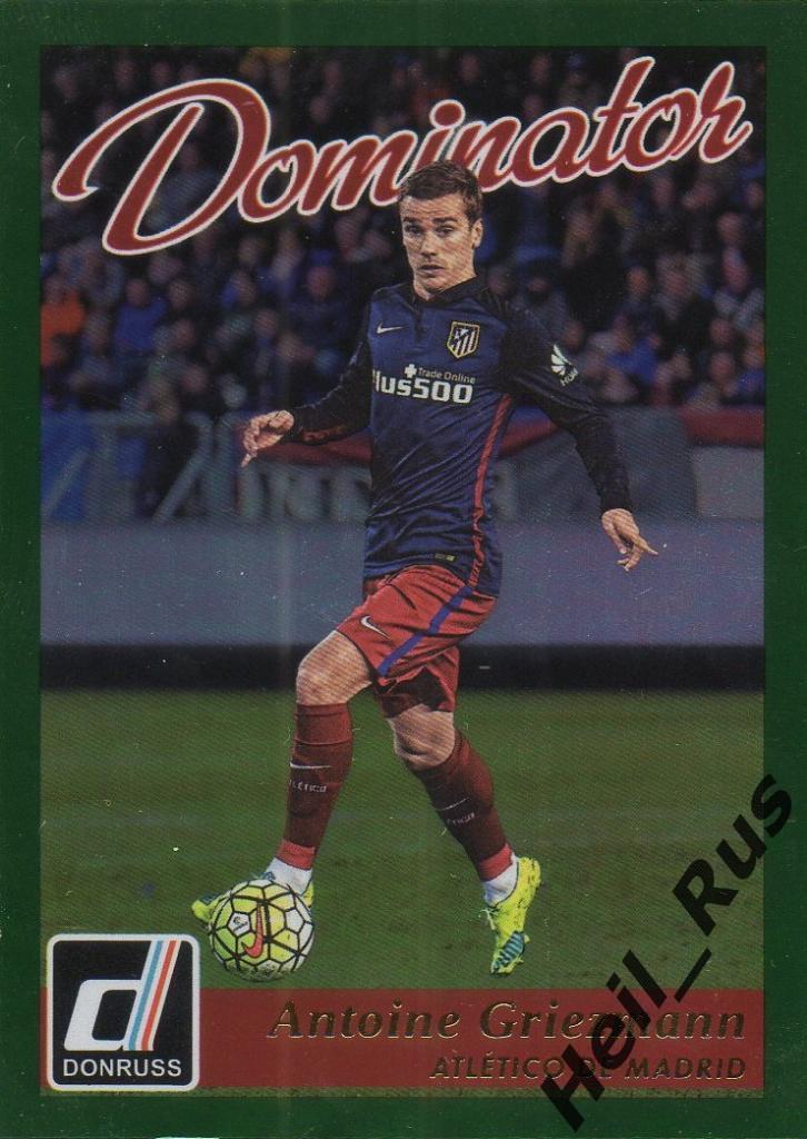 Футбол. Карточка Antoine Griezmann/Антуан Гризманн (Атлетико Мадрид) Panini 2016