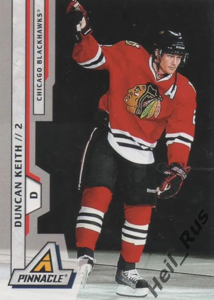 Хоккей. Карточка Duncan Keith / Данкан Кит (Chicago Blackhawks/Чикаго) НХЛ/NHL