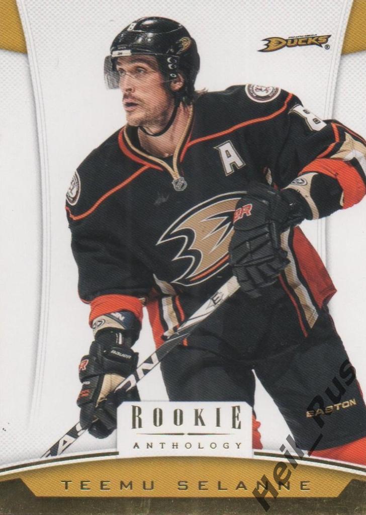 Хоккей Карточка Teemu Selanne/Теему Селянне (Anaheim Ducks/Анахайм Дакс) НХЛ/NHL