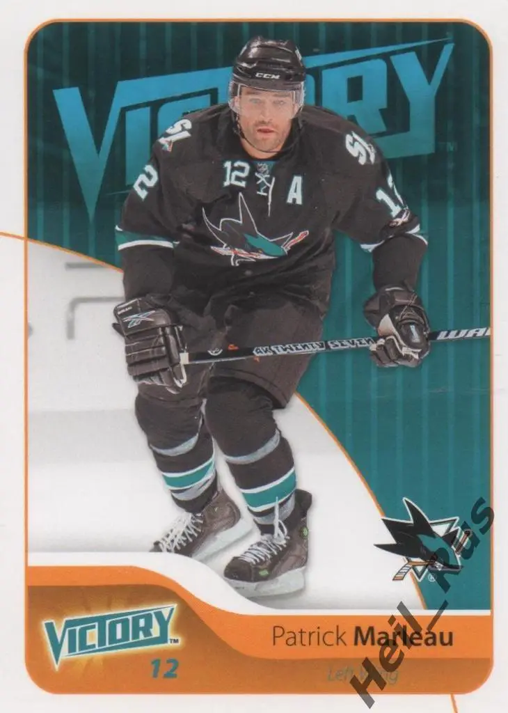 Хоккей Карточка Patrick Marleau/Патрик Марло (San Jose Sharks/Сан-Хосе) НХЛ/NHL
