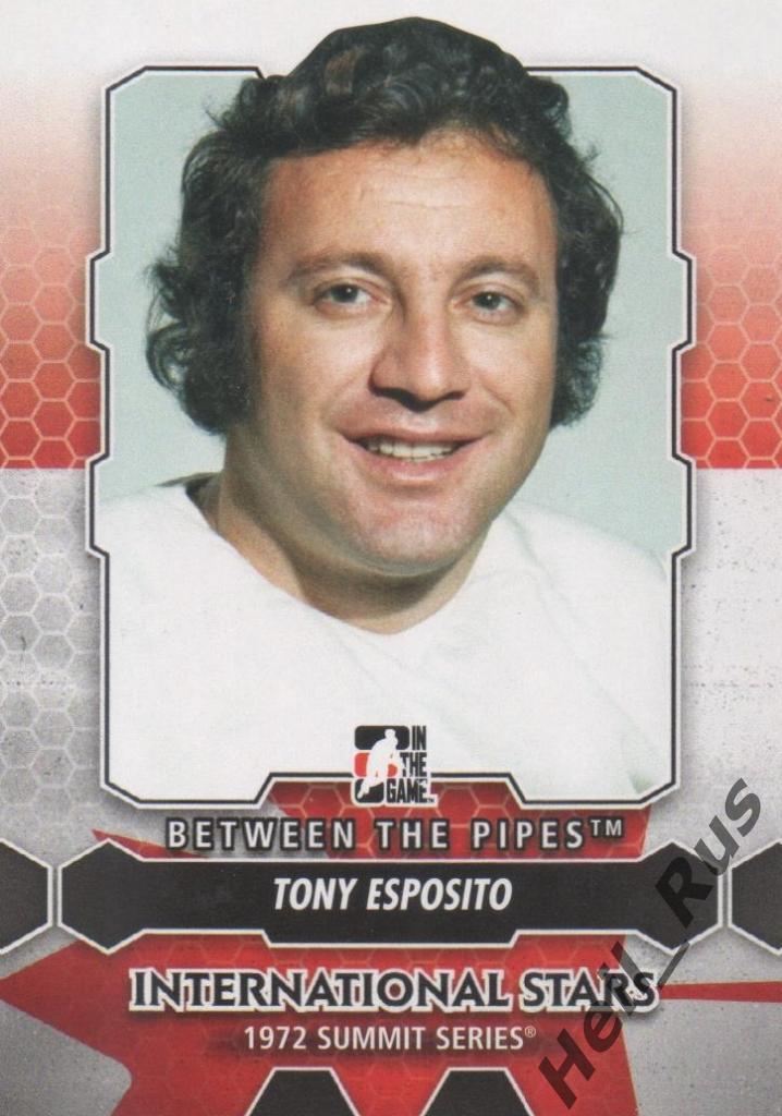 Хоккей. Карточка Tony Esposito/Тони Эспозито (Canada/Канада) НХЛ/NHL 2012-13