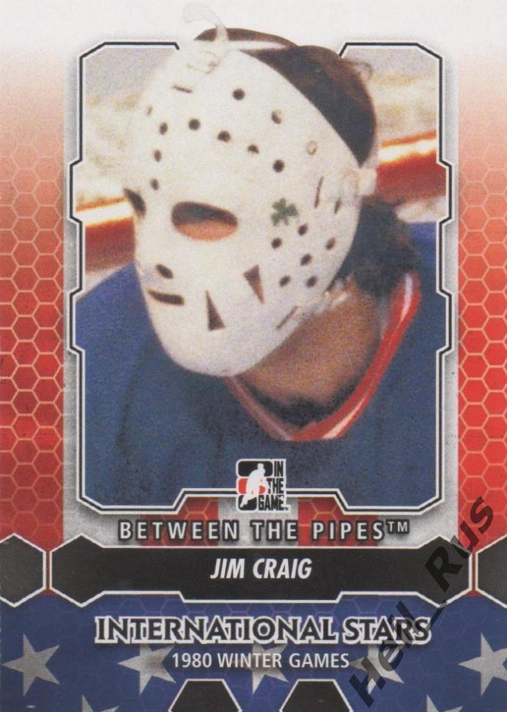 Хоккей. Карточка Jim Craig / Джим Крейг (United States/USA/США) НХЛ/NHL 2012-13