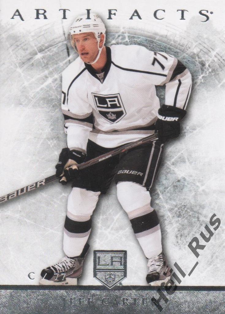 Хоккей. Карточка Jeff Carter/Джефф Картер (Los Angeles Kings/Кингз), НХЛ/NHL
