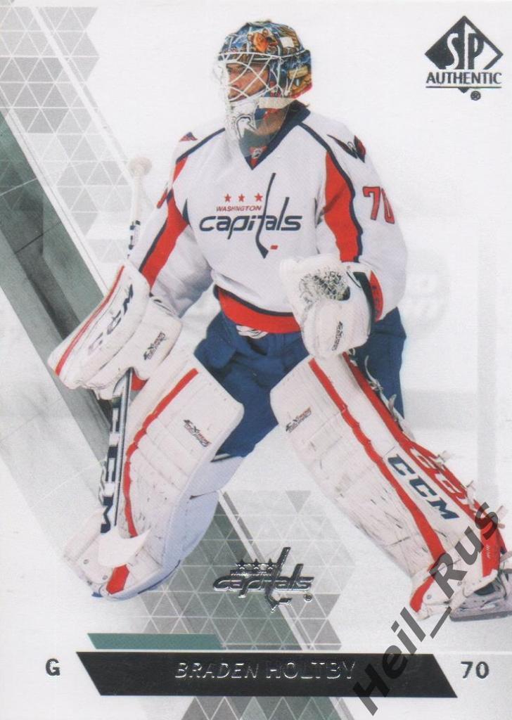 Хоккей. Карточка Braden Holtby / Брэйден Холтби (Washington/Вашингтон) НХЛ/NHL