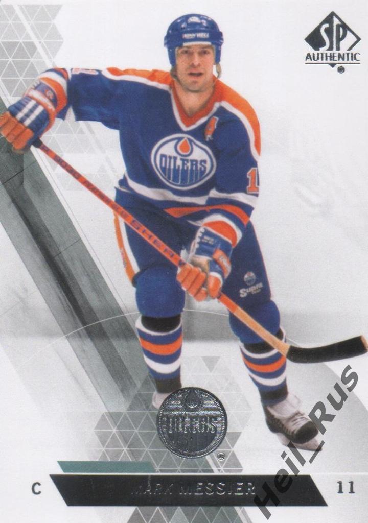 Хоккей. Карточка Mark Messier / Марк Мессье (Edmonton Oilers / Эдмонтон) НХЛ/NHL