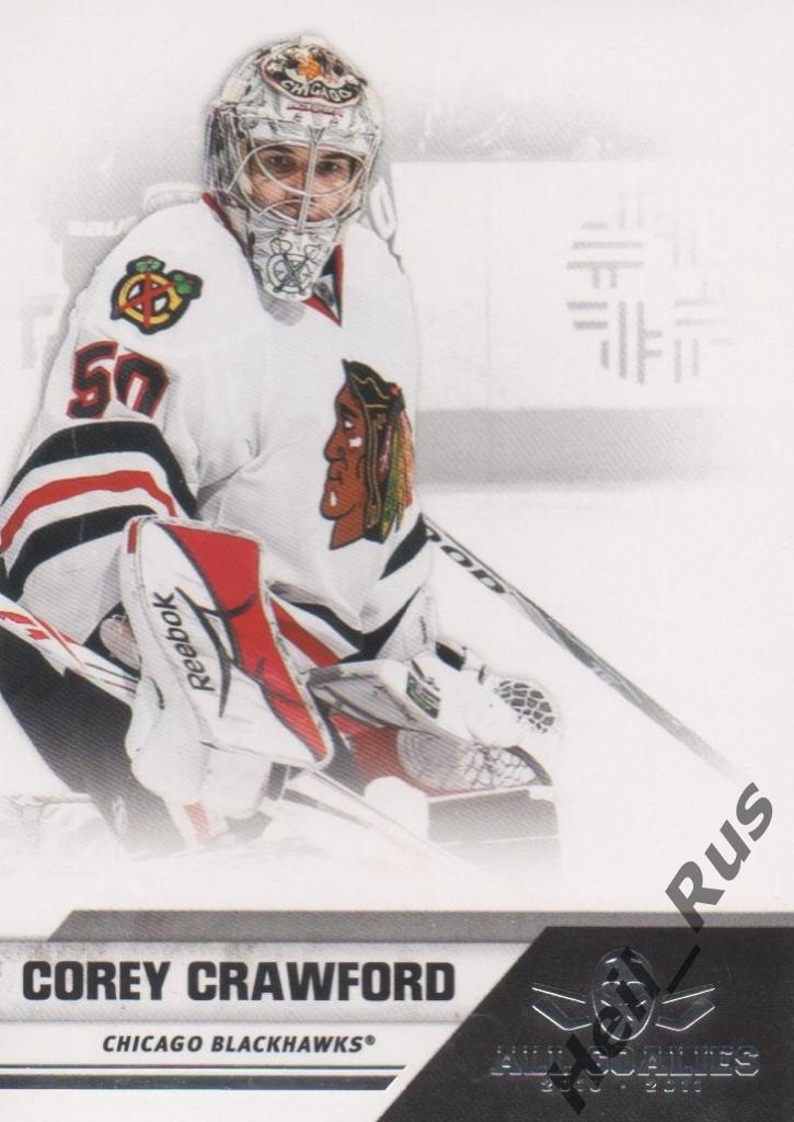 Хоккей Карточка Corey Crawford/Кори Кроуфорд (Chicago Blackhawks/Чикаго) NHL/НХЛ