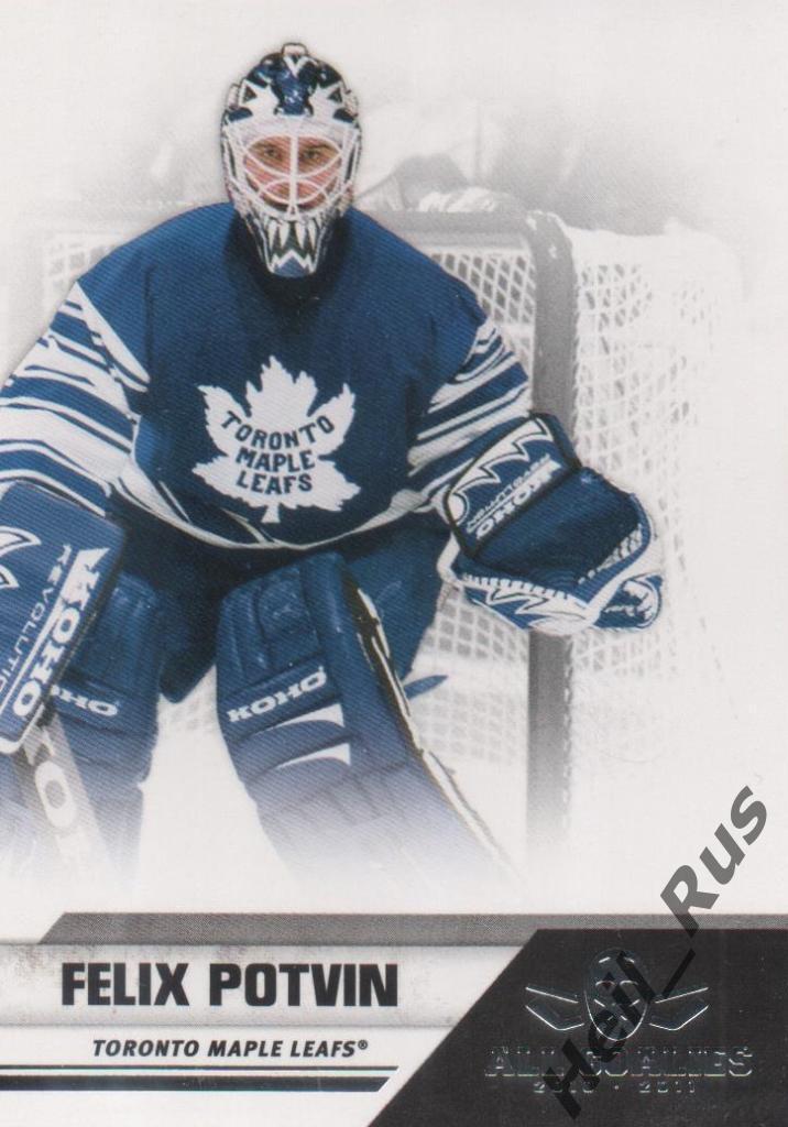 Хоккей Карточка Felix Potvin/Феликс Потвен (Toronto Maple Leafs/Торонто) НХЛ/NHL