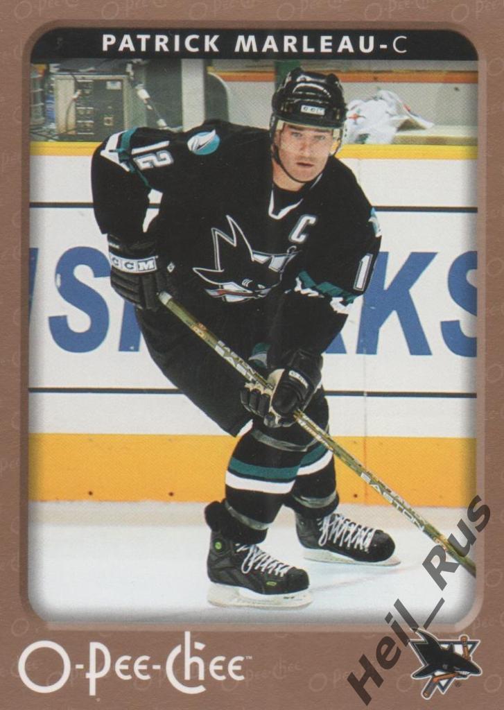 Хоккей. Карточка Patrick Marleau/Патрик Марло (San Jose Sharks/Сан-Хосе) НХЛ/NHL