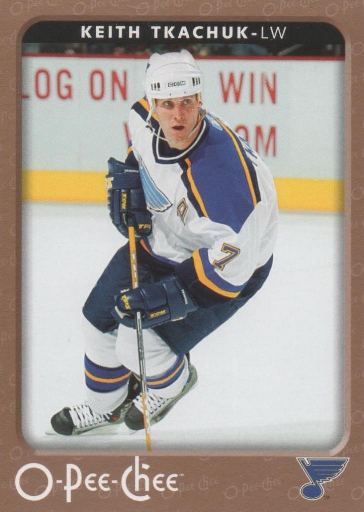 Хоккей Карточка Keith Tkachuk/Кит Ткачук (St. Louis Blues/Сент-Луис Блюз НХЛ/NHL