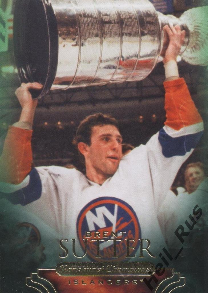 Хоккей. Карточка Brent Sutter/Брент Саттер (New York Islanders/Нью-Йорк) НХЛ/NHL