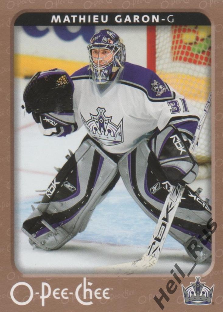 Хоккей Карточка Garon/Мэтью Гарон (Los Angeles Kings, Авангард Омск) НХЛ/NHL/КХЛ